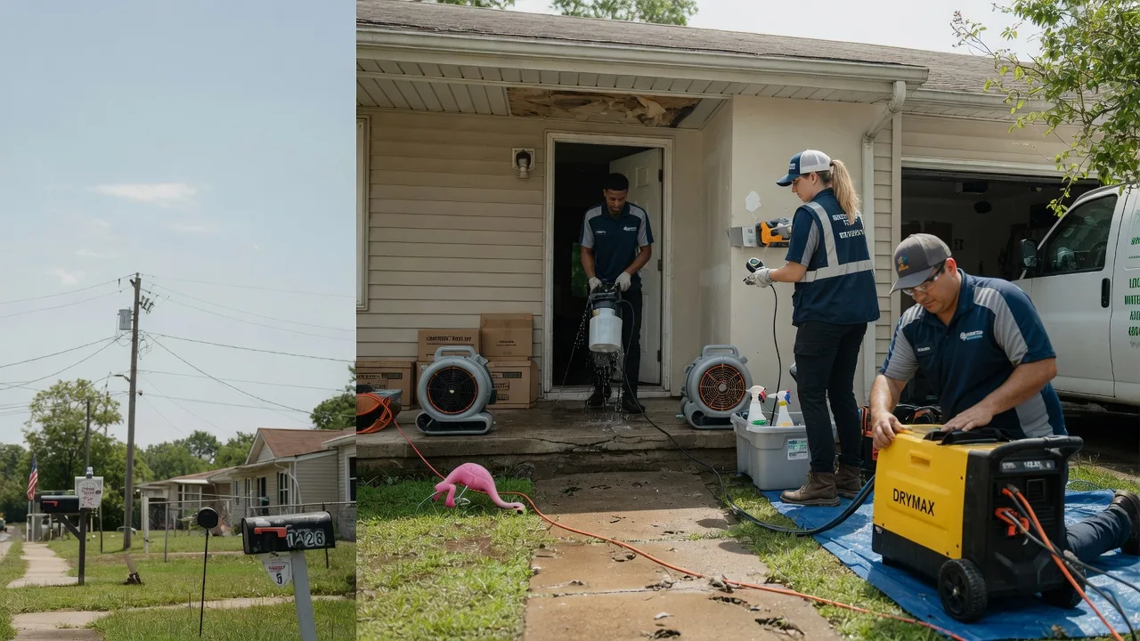 Storm Damage Water Removal in Treece, KS near me